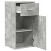 vidaXL Dressoir met lade Beton Grijs 38 x 34 x 75 cm