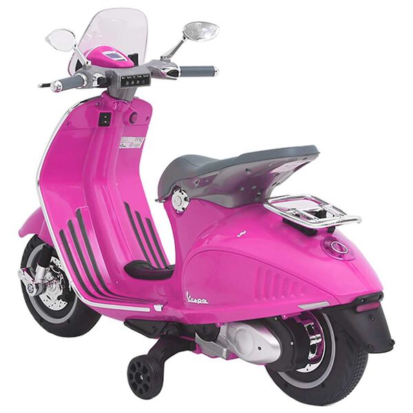 vidaXL Kindermotor elektrisch Vespa GTS300 roze