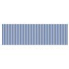 vidaXL Inklapbaar Zonnescherm Blauw en Wit 400 &times; 300 cm