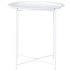 House Nordic Bijzettafel Anne rond 47 cm wit