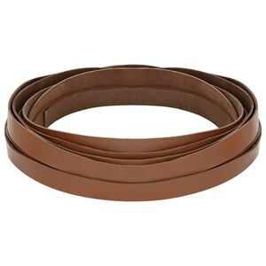 vidaXL Leren Strap Bruin 500 x 1,5 cm Leer