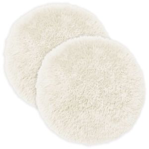 vidaXL Kussen met kussen HEERLEN 2 st Wit PV Fleece