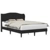 vidaXL Bedframe met hoofdeinde Zwart 160 x 200 cm Fluweel