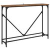 vidaXL Wandtafel Oud Hout 102 x 23 x 75 cm Bewerkt hout