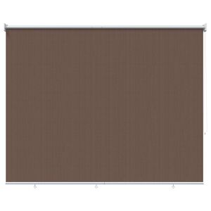 vidaXL Buitenrolgordijn 90% UV-blok Taupe 140 x 140 cm HDPE