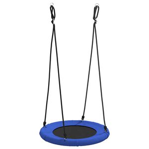 vidaXL Nestswing Blauw 100 x 100 x 180 cm Kunststof