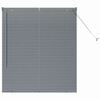 vidaXL Venetiaanse Jaloezie&euml;n Donkergrijs 130 x 110 cm Aluminium