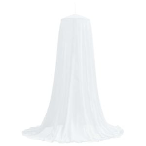 vidaXL Klamboe voor bed 3 st 156 mesh Wit ⌀56 x 220 cm Polyester