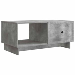 vidaXL Salontafel Betongrijs 90 x 50 x 40 cm Bewerkt hout