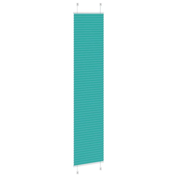 vidaXL Pliss&eacute; rolgordijn 50x200 cm stofbreedte 49,4 cm petrol groen