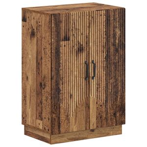 vidaXL Schoenenkast HOORN 59,5 x 39,5 x 87 cm Bewerkt hout Oud hout