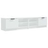 vidaXL Tv-meubels 2 st 80x35x36,5 cm bewerkt hout wit