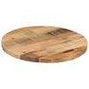 vidaXL Tafelblad rond Ø 40x3,8 cm massief ruw mangohout