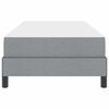 vidaXL Boxspringbed met matras Lichtgrijs 80 x 200 cm Stof