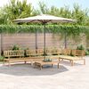 vidaXL 5-delige Loungeset pallet massief acaciahout