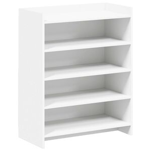 vidaXL Schoenenkast met opslag Wit 73,5 x 36 x 92 cm Bewerkt hout