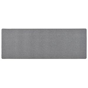 vidaXL Tapijtloper 80x250 cm donkergrijs