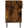 vidaXL Schoenenbank 102x35x55 cm bewerkt hout gerookt eikenkleurig