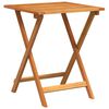 vidaXL Tuinstafel Naturel 60 x 60 x 72 cm Massief Acaciahout
