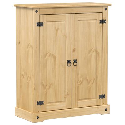 vidaXL Schoenenkast Corona 86x38,5x108 cm massief grenenhout