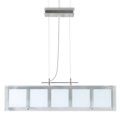 Eettafel glazen hanglamp (5 x E14)