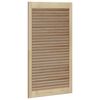 vidaXL Kastdeur Naturel 110 x 2,1 x 59,5 cm Massief grenenhout