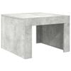 vidaXL Salontafel 50x50x35 cm bewerkt hout betongrijs