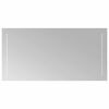 vidaXL LED Badkamer Spiegel Doorzichtig 80 x 40 cm gehard glas