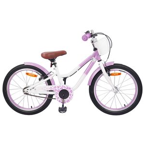 vidaXL Kinderfiets 20 Inch voor 6-11 jaar oud Paars