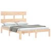 vidaXL Bedframe zonder matras massief grenenhout 140x200 cm