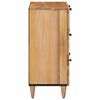 vidaXL Dressoir Naturel 60 x 33 x 75 cm Massief Mango Hout