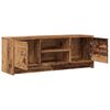 vidaXL Tv-meubel 102x30x37,5 cm bewerkt hout oud houtkleurig