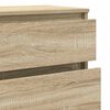 vidaXL Ladekast 60x36x103 cm bewerkt hout sonoma eikenkleurig