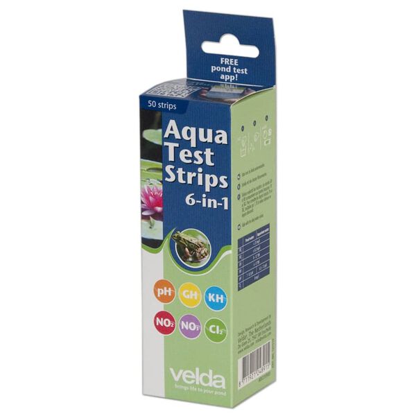 Velda 6-in-1 Water teststrips 50 stuks 121519