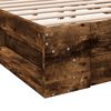 vidaXL Bedframe met lades bewerkt hout gerookt eikenkleurig 150x200 cm