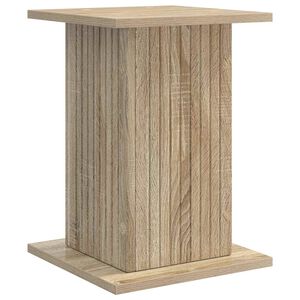 vidaXL Plantenstandaard Sonoma Eiken 30,5 x 30 x 43 cm Bewerkt hout