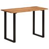 vidaXL Eettafel 110x50x76 cm massief acaciahout