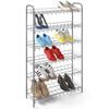 Metaltex Schoenenrek 6-laags Shoe 6 zilvergrijs