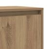 vidaXL Dressoir Artisan Eiken 70 x 41 x 75 cm Bewerkt hout