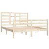 vidaXL Bedframe massief hout 150x200 cm