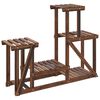 vidaXL Plantenstandaard 90x25x73,5 cm massief vurenhout