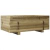 vidaXL Plantenbak 70x40x26,5 cm ge&iuml;mpregneerd grenenhout