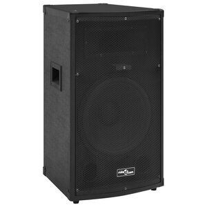 vidaXL Hifi-podiumluidspreker passief 150 W 37x37x64 cm zwart