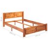 vidaXL Bedframe massief acaciahout 140x200 cm