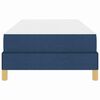vidaXL Boxspringbed met matras Blauw 80 x 200 cm Stof