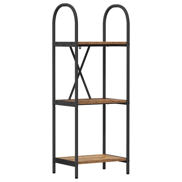 vidaXL Boekenkast Oudhout 40 x 30 x 109 cm Bewerkt hout