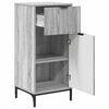 vidaXL Badkamer Kast met lade Grijs Sonoma 39,5 x 36 x 88 cm