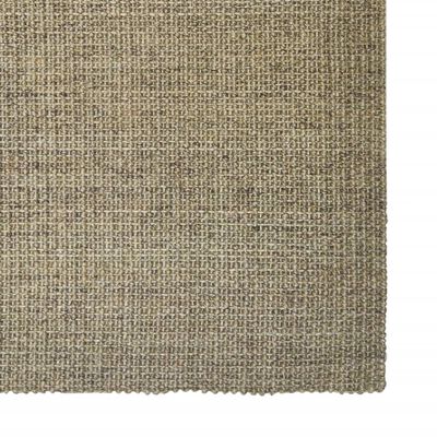 vidaXL Sisalmat voor krabpaal 66x350 cm taupe