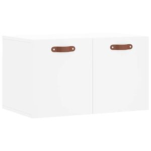 vidaXL Wandkast 60x36,5x35 cm bewerkt hout wit