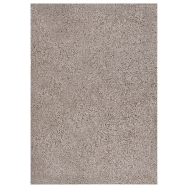 vidaXL Vloerkleed shaggy hoogpolig 140x200 cm beige